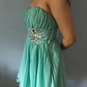 WINDSOR Teal Party Dress